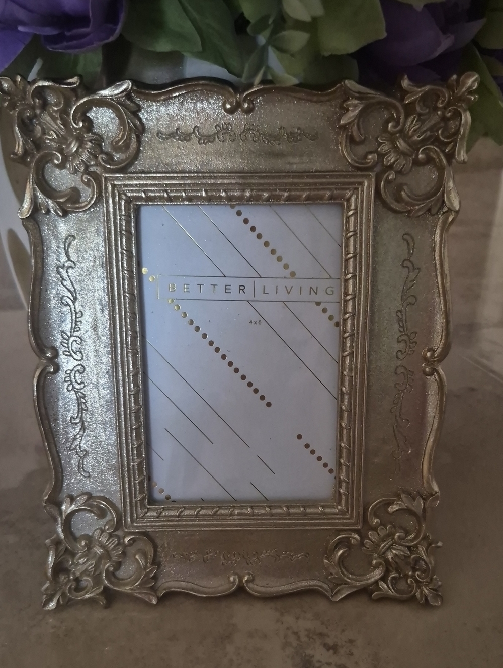 Ornate Gold Picture Frame